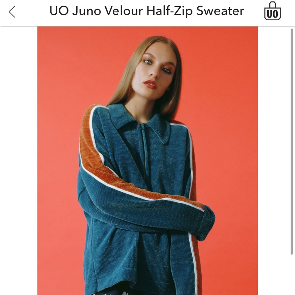 Urban Outiftters quarter zip sweater